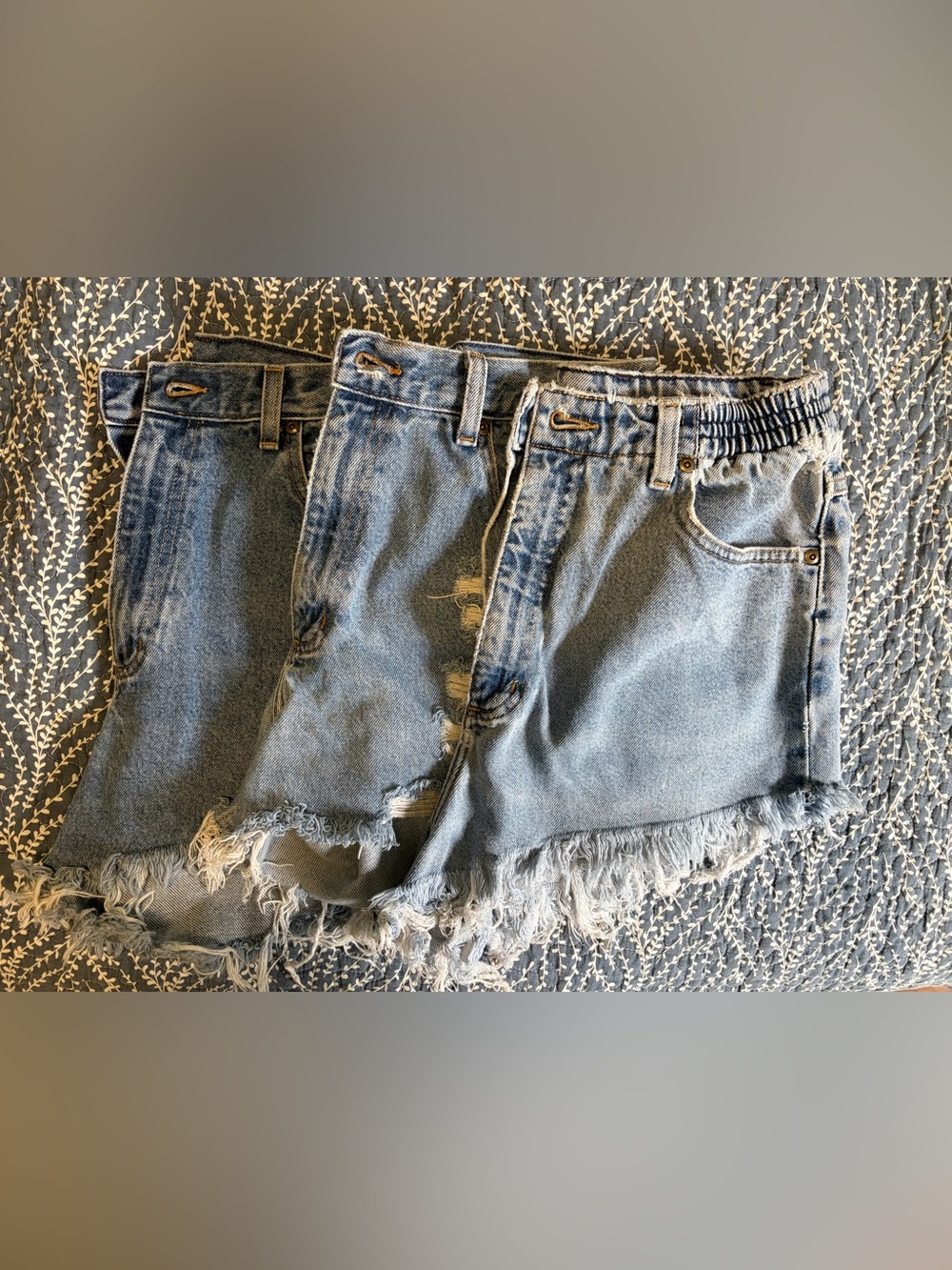 Vintage L.L. Bean Cut Off Jean Shorts